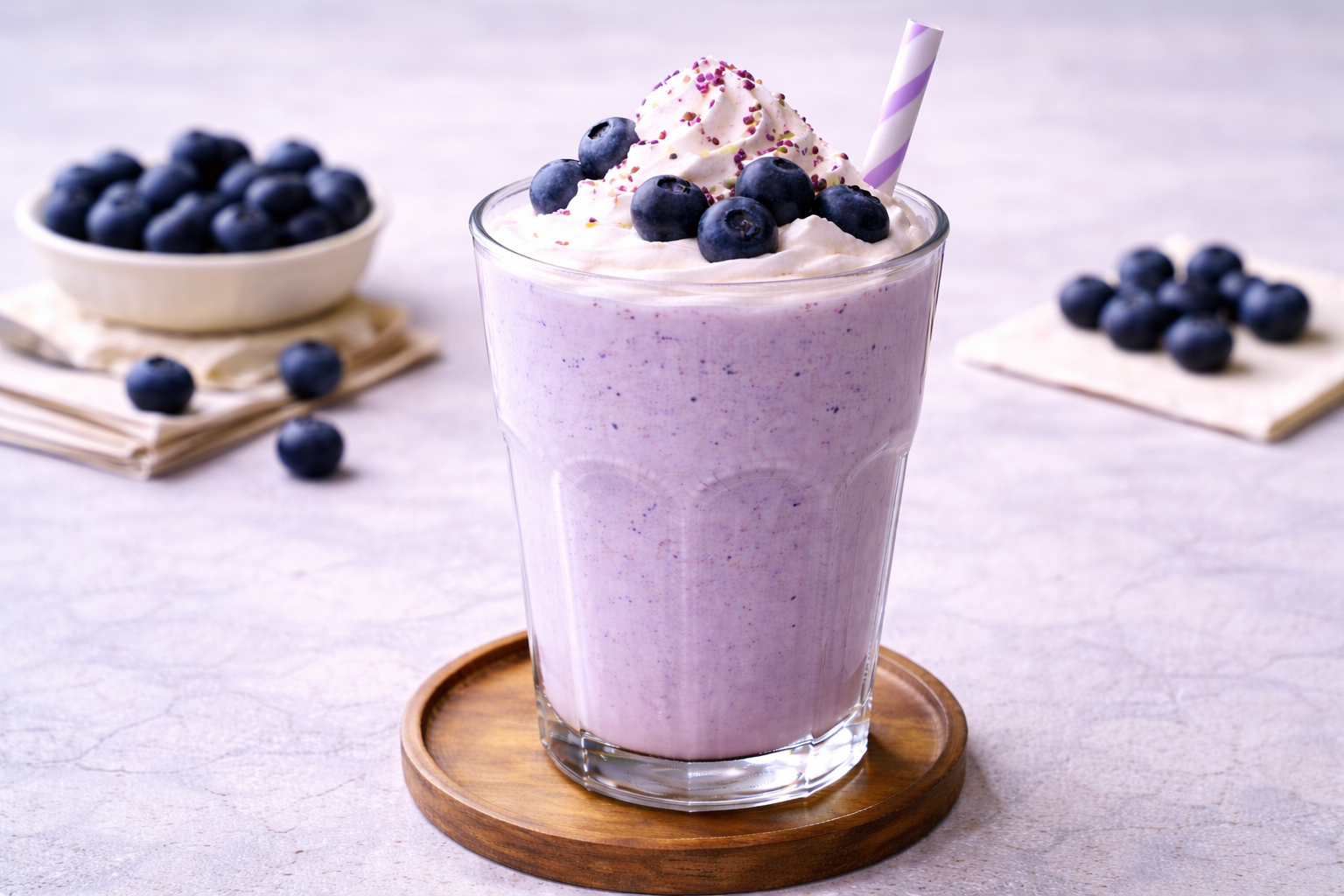 Blueberry Milkshake